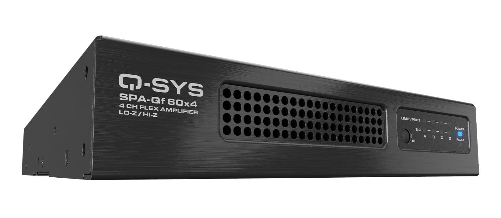 QSYS SPAQf 60x4 QSC SPAQf 60x4 4Channel 60W 8/4 Ohm Amplifier Audiologic