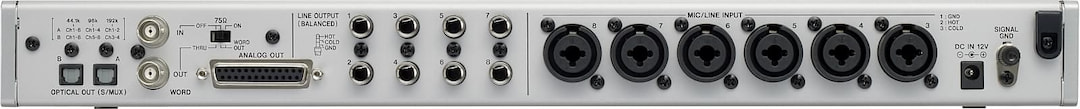 Tascam SERIES 8p Dyna 8-Channel A/D Converter and Mic Preamp With ...