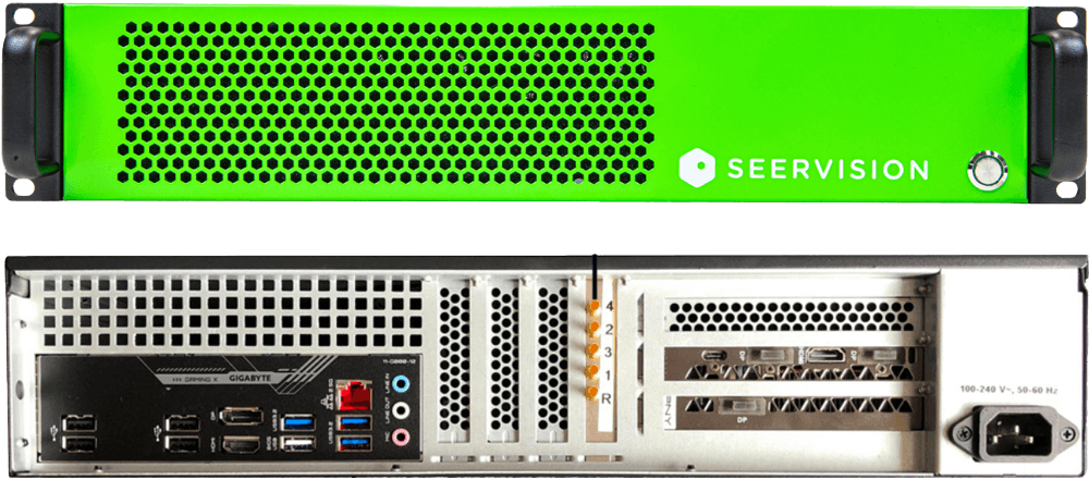 Seervision Seervision SVS4-2U Two Camera Seervision Server | Audiologic